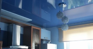 Натяжной потолок на кухню Вязьма, цена от 6210 руб.