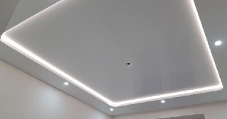 Светодиодные натяжные потолки Вязьма, цена от 1527 руб.
